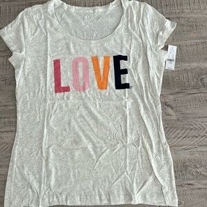 New York & Company “Love” T-shirt